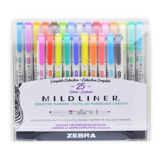Zebra Mildliner Double Ended Creative Marker Set 25ct Michaels Zebra Mildliner Double Ended Creative Marker Set 25ct Michaels